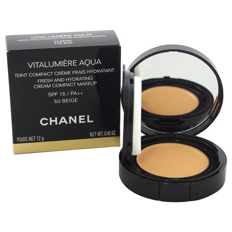 chanel vitalumiere aqua compact ingredients|vitalumiere aqua shades.